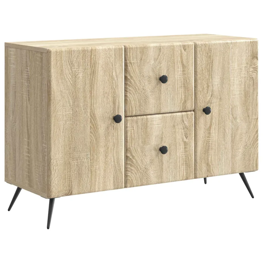 Buffet Chêne Sonoma 89 x 34,5 x 60 cm Bois d'ingénierie - 2