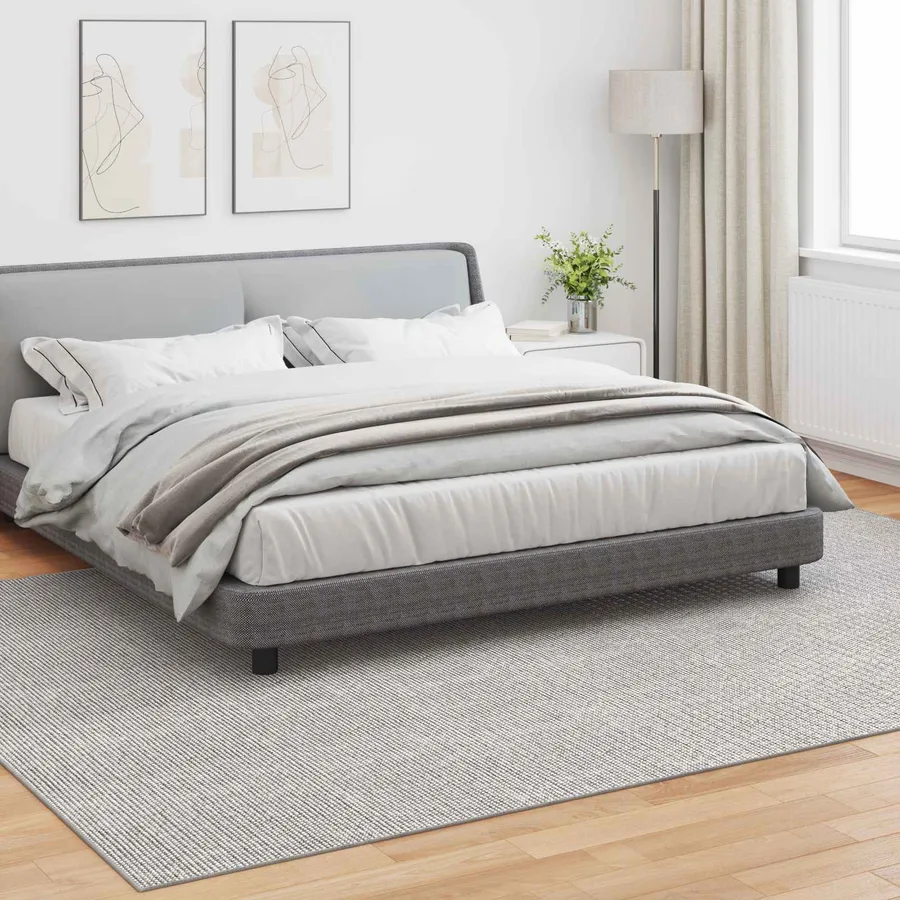 Tapis de surface LUGO Crème et gris 240 x 340 cm Polyester - 3