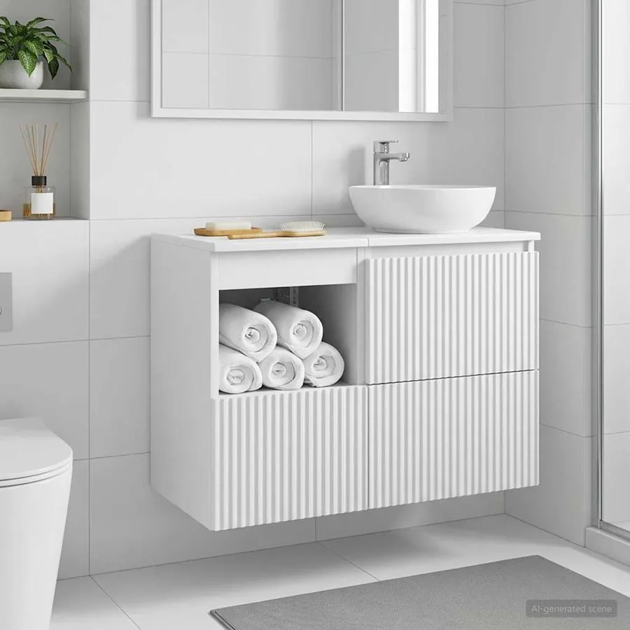 Armoire de salle de bain Blanc 30 x 41 x 50 cm