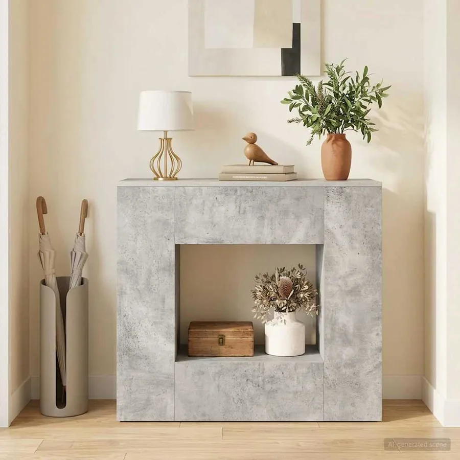Gris Béton 82 x 29 x 74 cm
