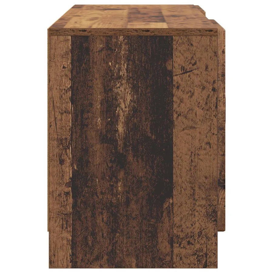 Meuble TV Bois ancien 102 x 34,5 x 47 cm Bois d'ingénierie - 7