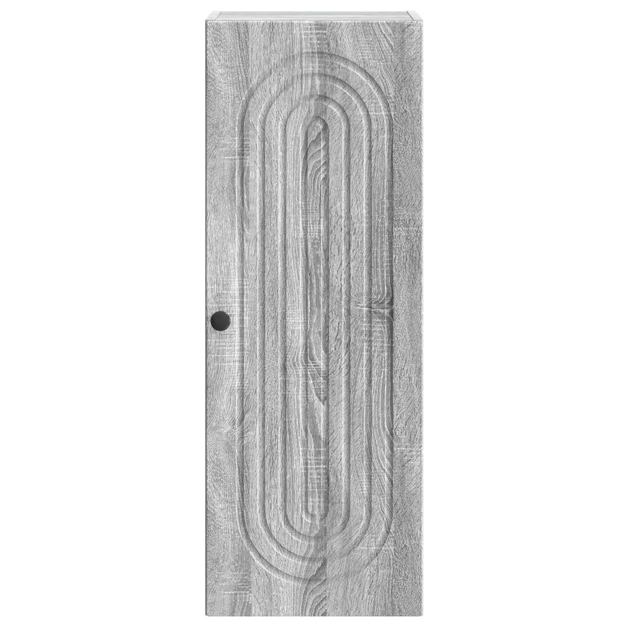 Armoire Murale Sonoma gris 33 x 34,5 x 90 cm Bois d'ingénierie - 4