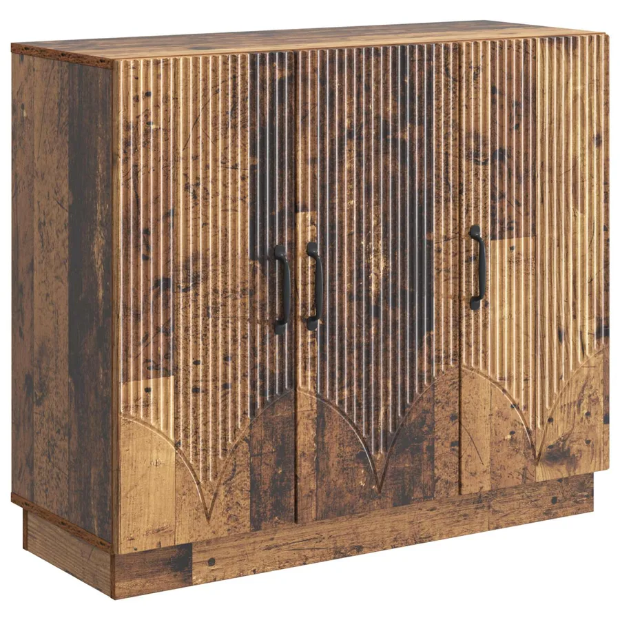 Buffet Bois ancien 89 x 34,5 x 77 cm Bois d'ingénierie - 2