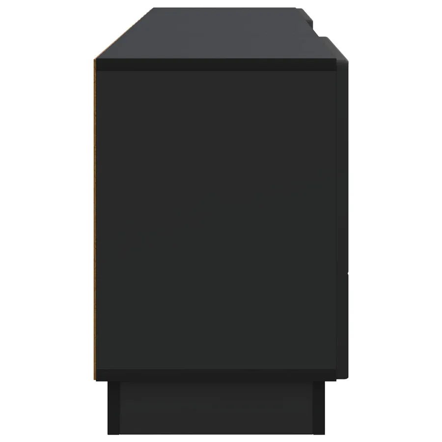 Meuble TV Noir 150 x 31 x 47 cm Bois d'ingénierie - 7