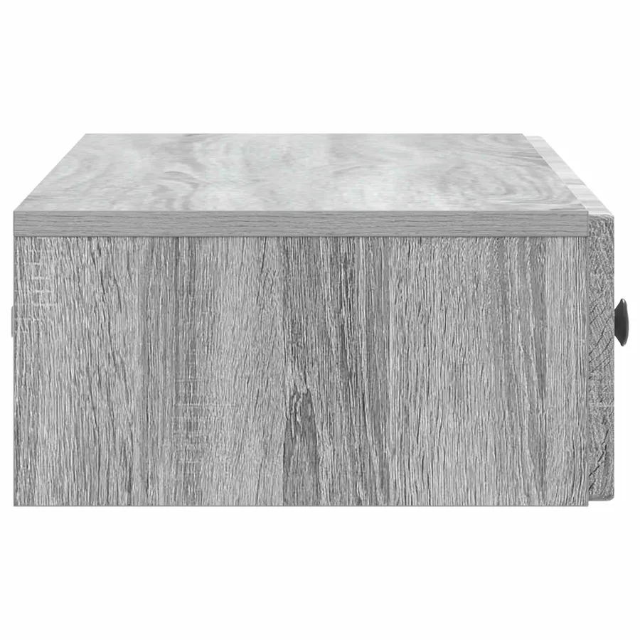 Table d'appoint murale Sonoma gris 87,5 x 34,5 x 17 cm - 6