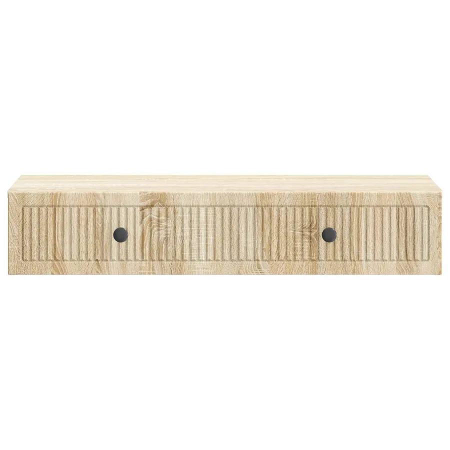 Table d'appoint murale Chêne Sonoma 87,5 x 34,5 x 17 cm - 5