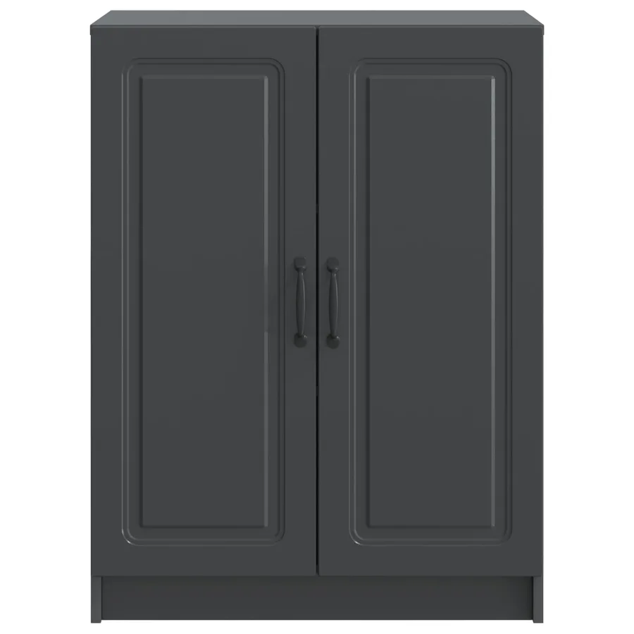 Buffet Noir 66 x 34,5 x 87 cm Bois d'ingénierie - 6