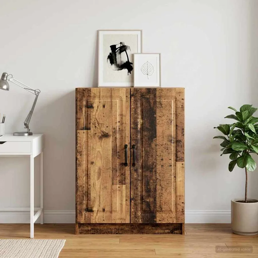 Buffet Bois ancien 66 x 34,5 x 87 cm Bois d'ingénierie - 4