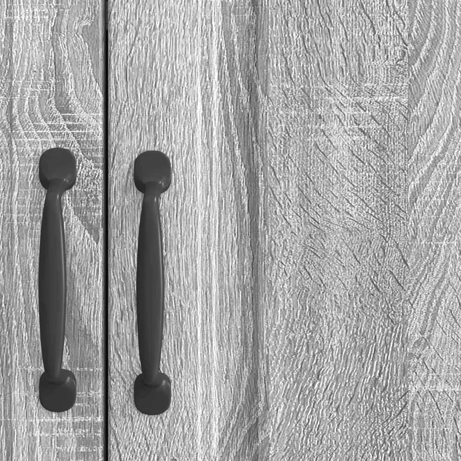 Buffet Sonoma gris 66 x 34,5 x 87 cm Bois d'ingénierie - 10