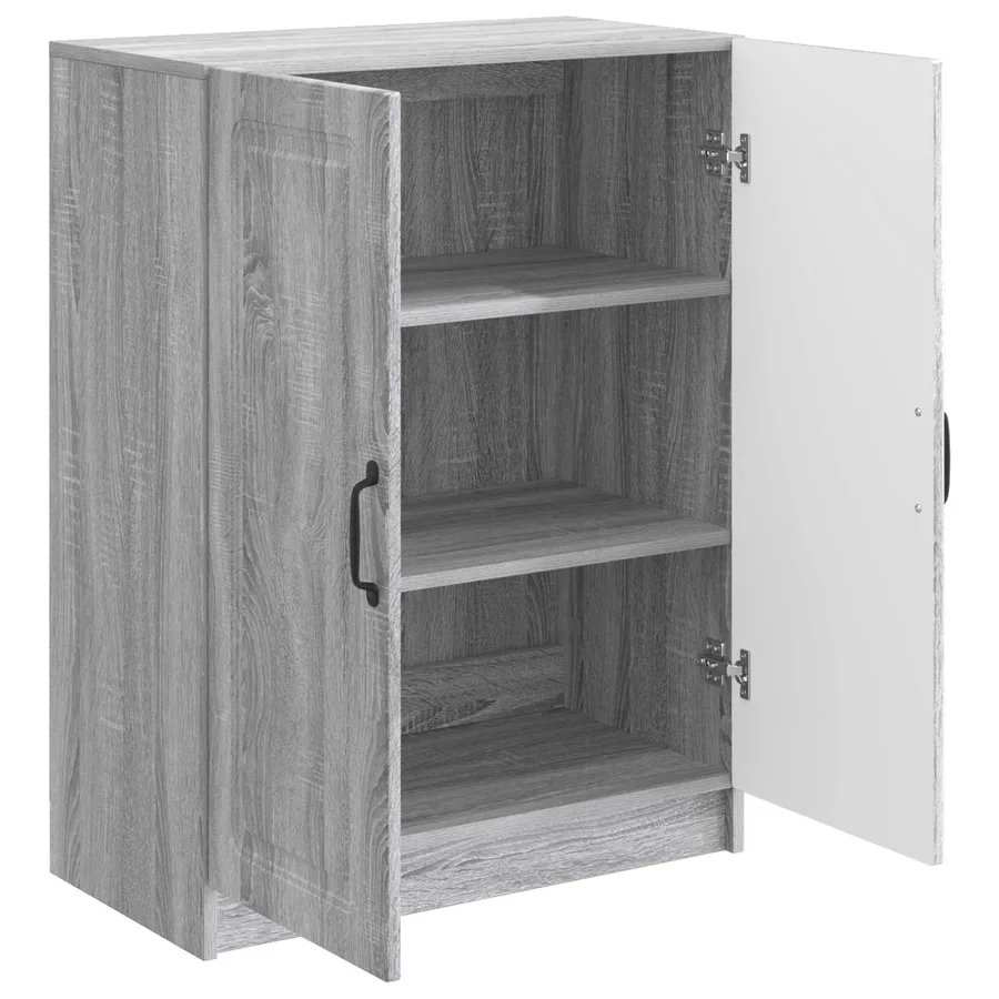 Buffet Sonoma gris 66 x 34,5 x 87 cm Bois d'ingénierie - 5
