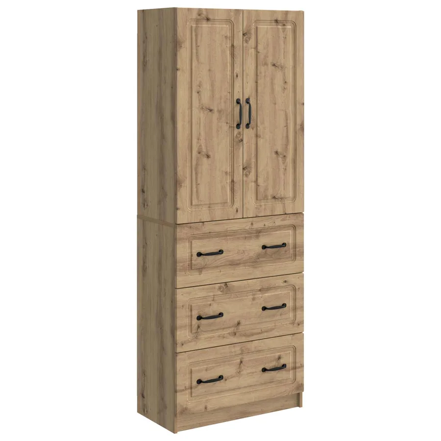 Ensemble de Meubles 2 pc 66 x 34,5 x 87 cm Bois d'ingénierie - 2