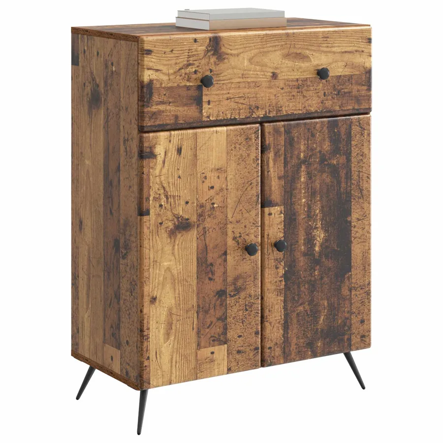 Buffet Bois ancien 66 x 34,5 x 90 cm Bois d'ingénierie - 3