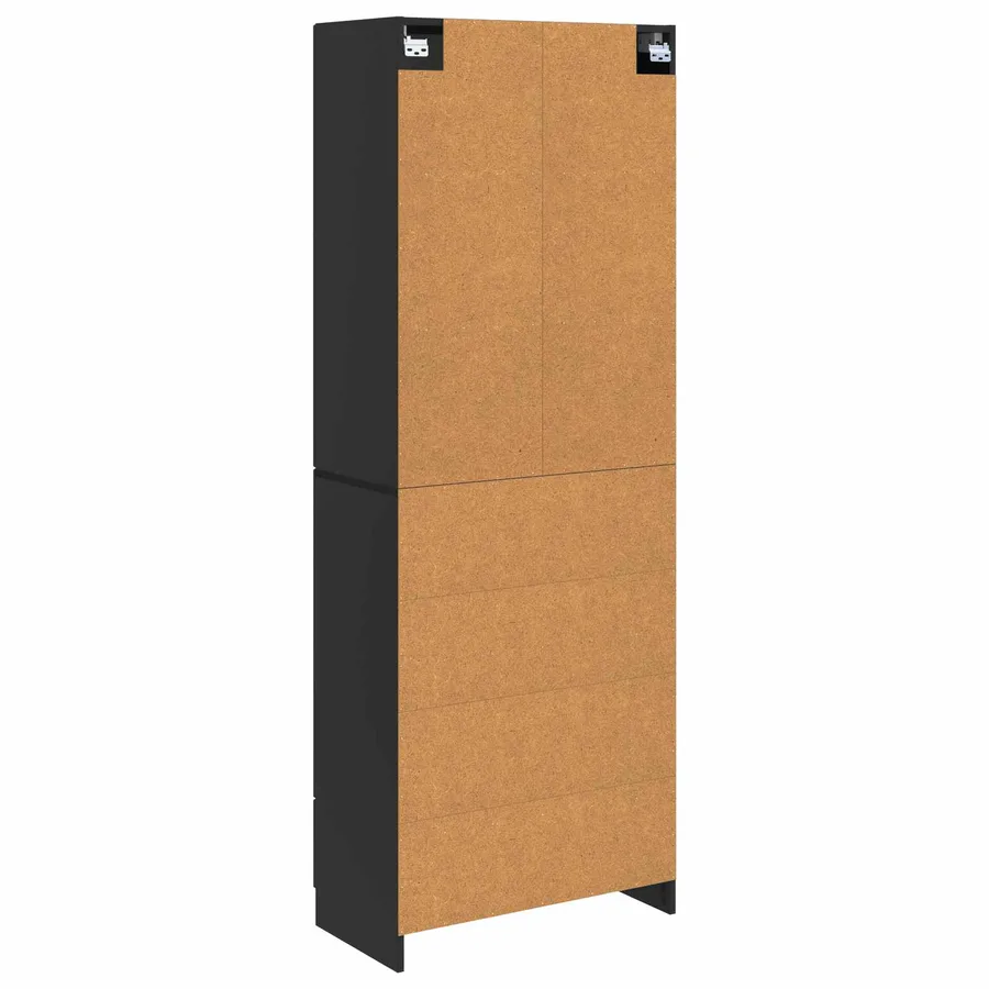 Ensemble de Meubles 2 pcs Noir 66 x 34,5 x 87 cm - 7