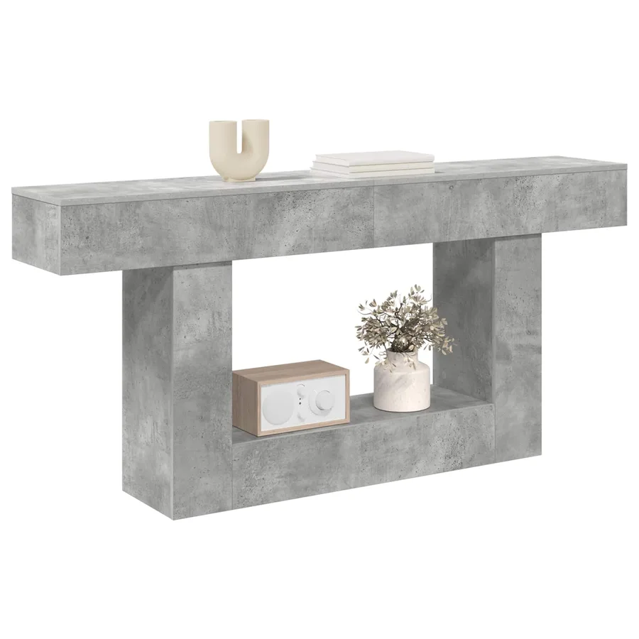 Gris Béton 160 x 30 x 74 cm - 3