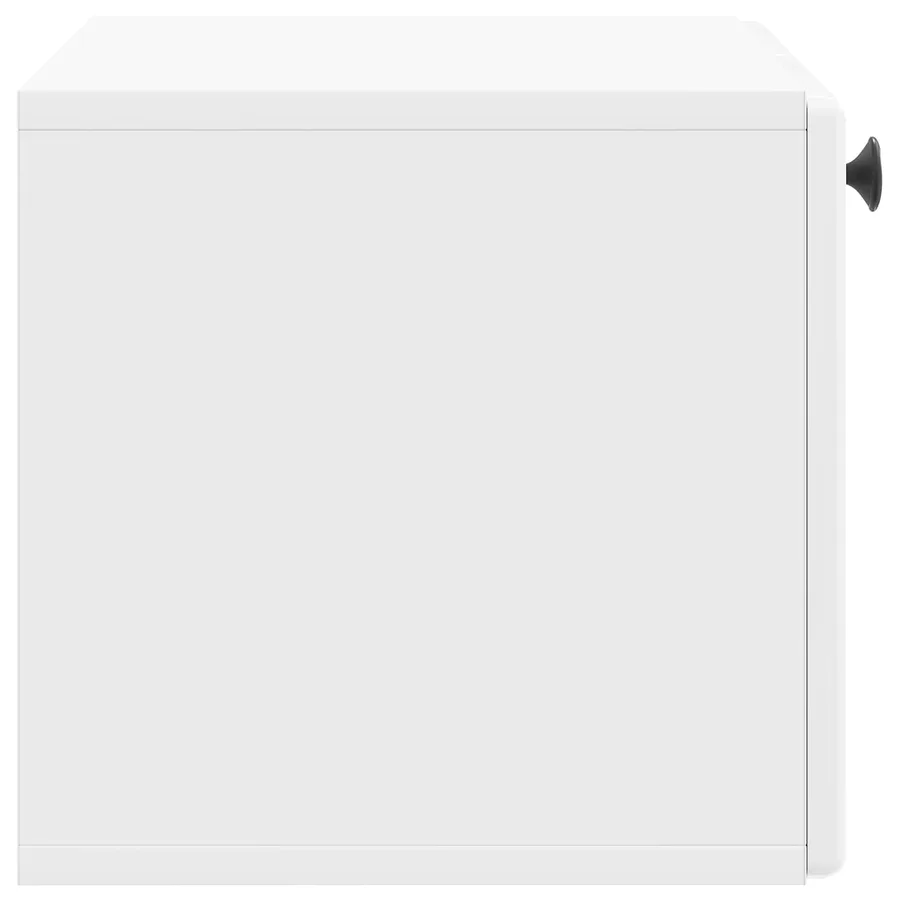 Meuble TV mural 59,5 x 31 x 30 cm Blanc brillant - 7