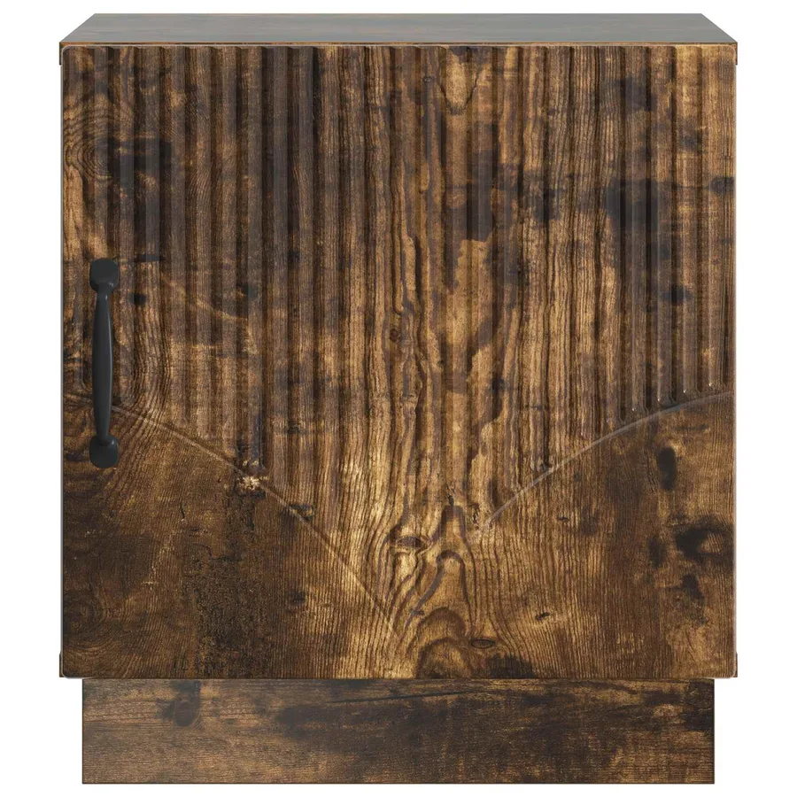 Table de chevet Chêne fumé 43 x 34,5 x 47 cm Bois d'ingénierie - 5