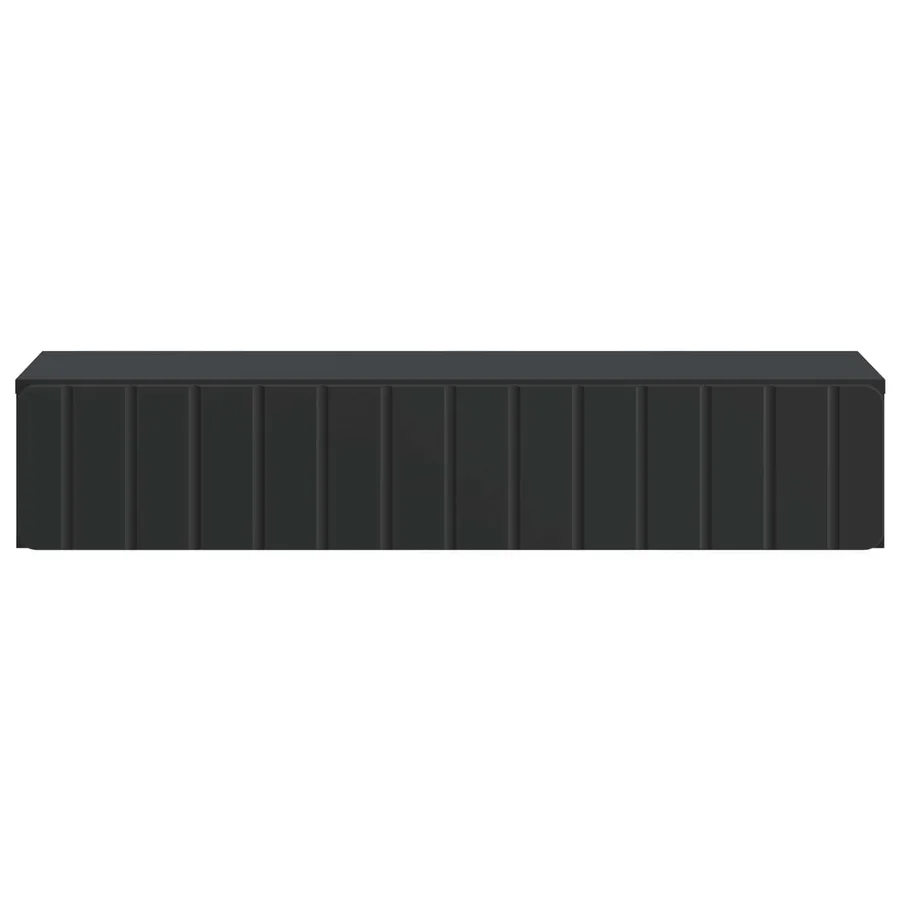 Table d'appoint murale Noir 87,5 x 34,5 x 17 cm - 5