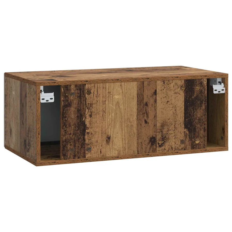 Meuble TV mural 59,5 x 31 cm Bois ancien Bois d'ingénierie - 7