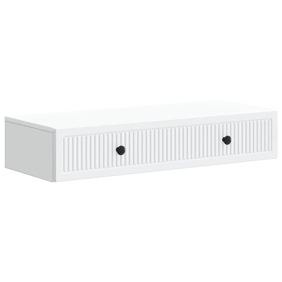 Table d'appoint murale Blanc 87,5 x 34,5 x 17 cm - 2