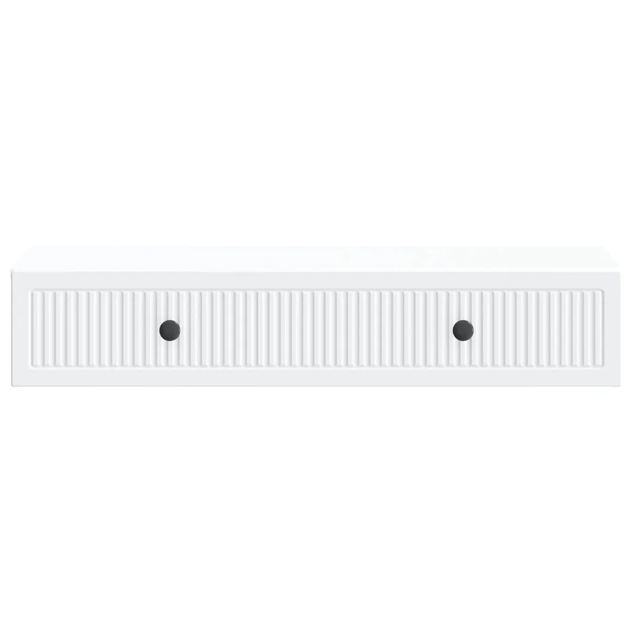 Table d'appoint murale Blanc 87,5 x 34,5 x 17 cm - 5