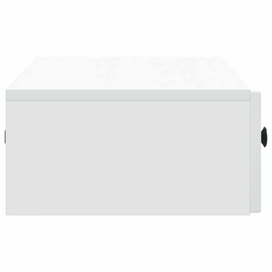 Table d'appoint murale Blanc 87,5 x 34,5 x 17 cm - 6