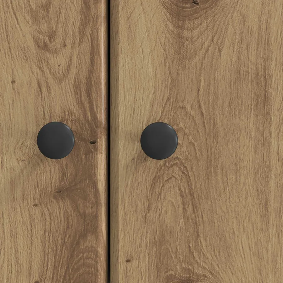 Buffet Chêne artisanal 66 x 34,5 x 90 cm Bois d'ingénierie - 8