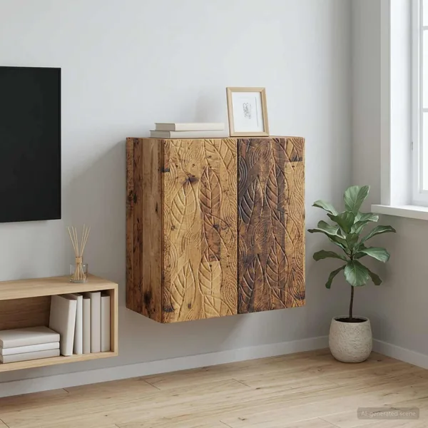 Armoire Murale Bois ancien 59 x 31 x 60 cm Bois d'ingénierie