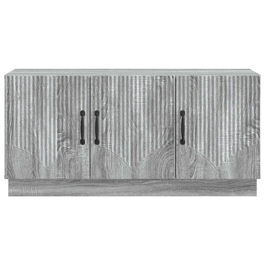 Meuble TV Sonoma gris 99 x 34,5 x 47 cm Bois d'ingénierie - 6