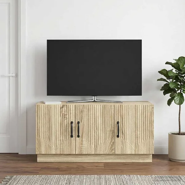 Meuble TV Chêne Sonoma 99 x 34,5 x 47 cm Bois d'ingénierie