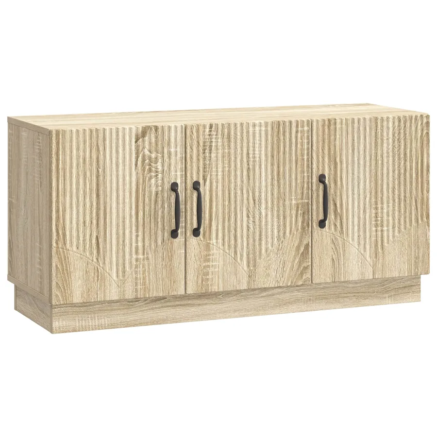 Meuble TV Chêne Sonoma 99 x 34,5 x 47 cm Bois d'ingénierie - 2