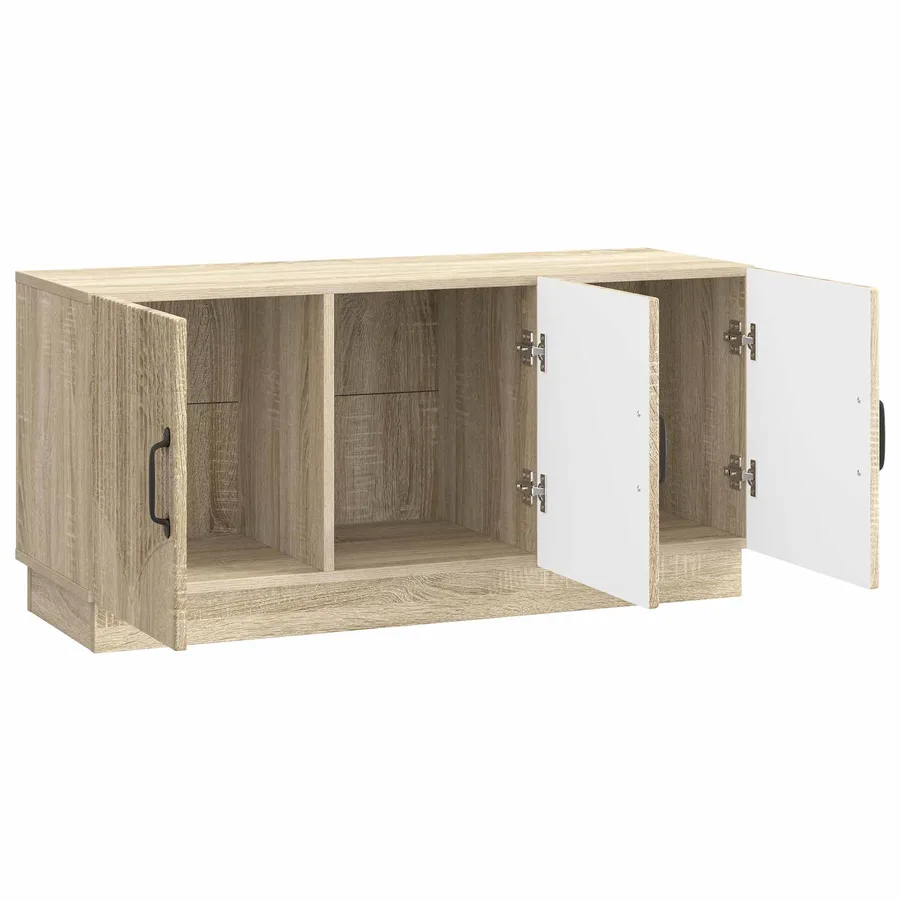 Meuble TV Chêne Sonoma 99 x 34,5 x 47 cm Bois d'ingénierie - 5