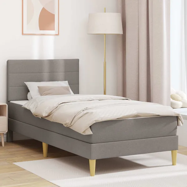 Cadre de lit Taupe 80 x 200 cm Polyester