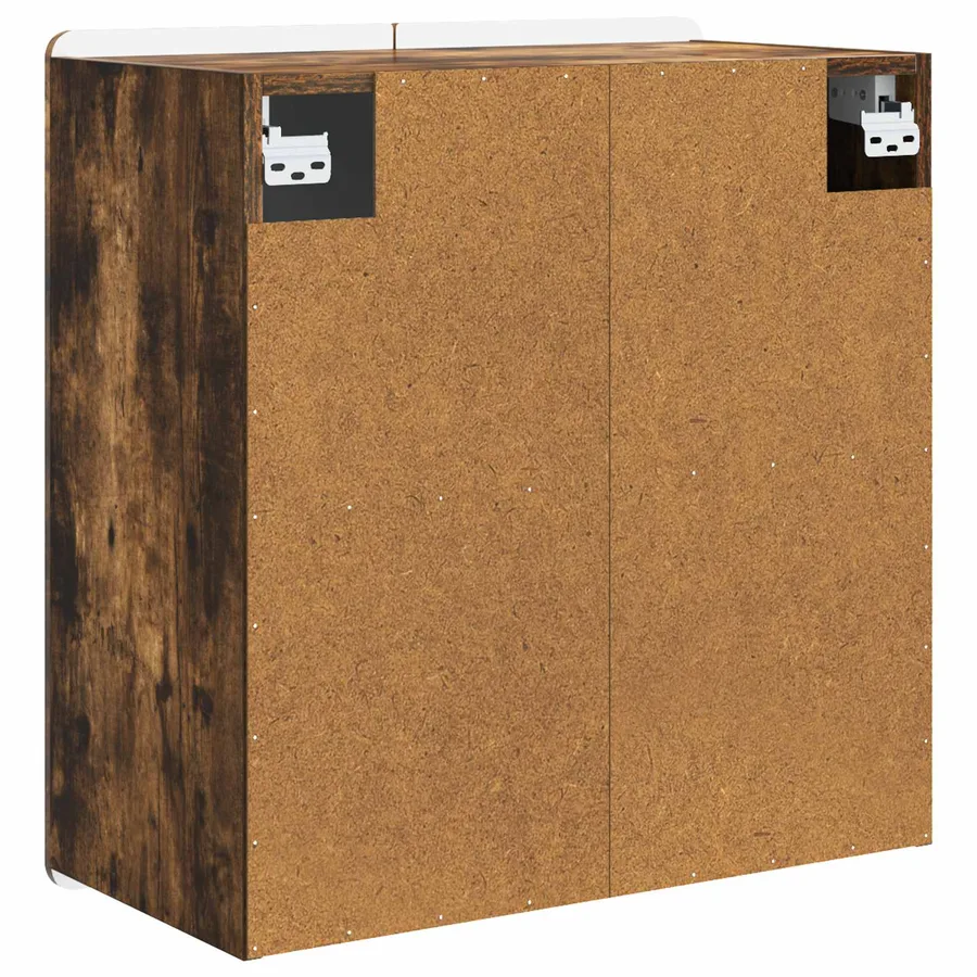 Armoire Murale Chêne fumé 59 x 31 x 64 cm Bois d'ingénierie - 6