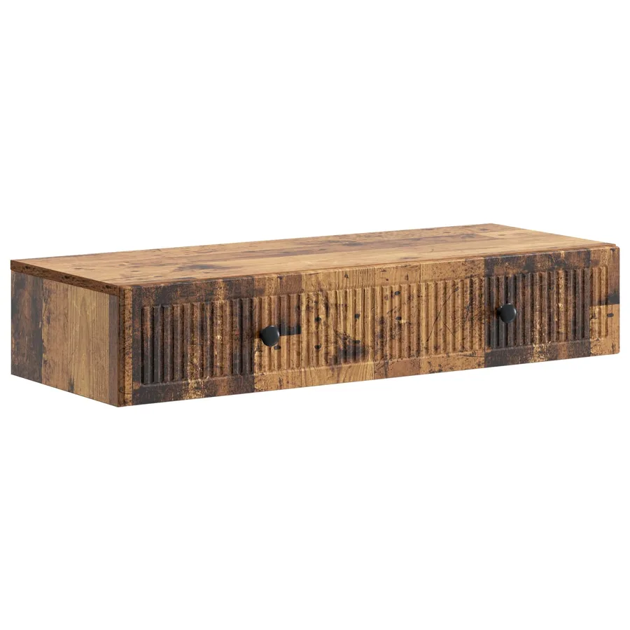 Table d'appoint murale Bois ancien 87,5 x 34,5 x 17 cm - 2