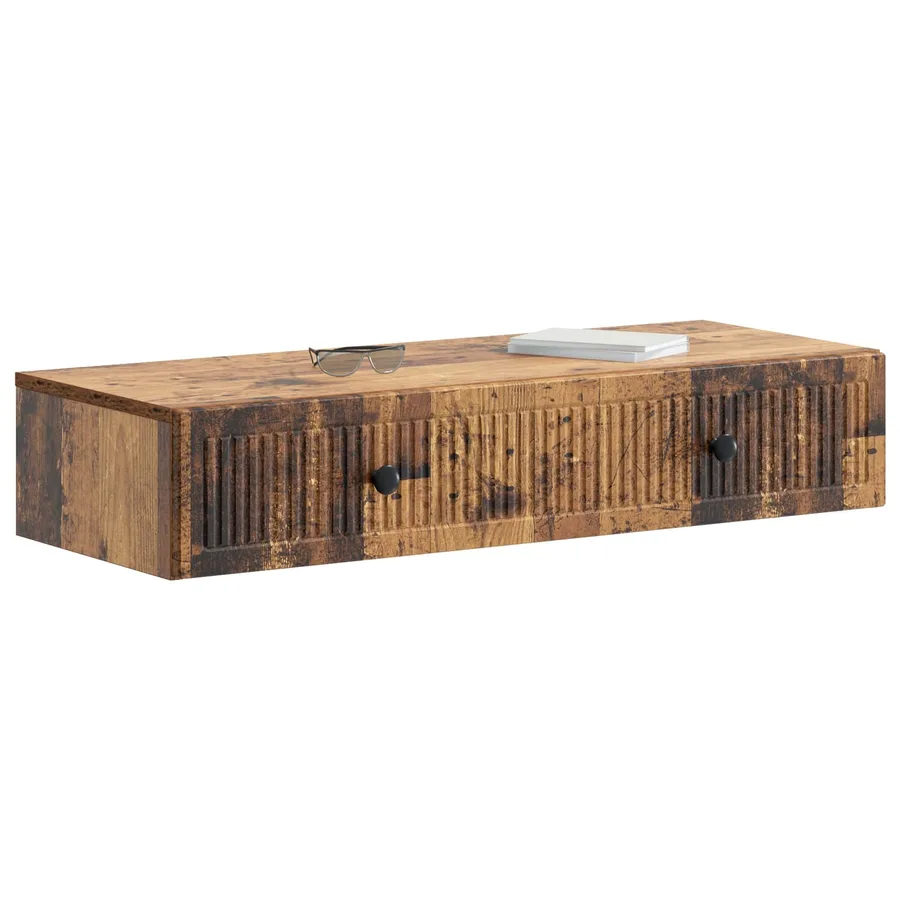 Table d'appoint murale Bois ancien 87,5 x 34,5 x 17 cm - 3