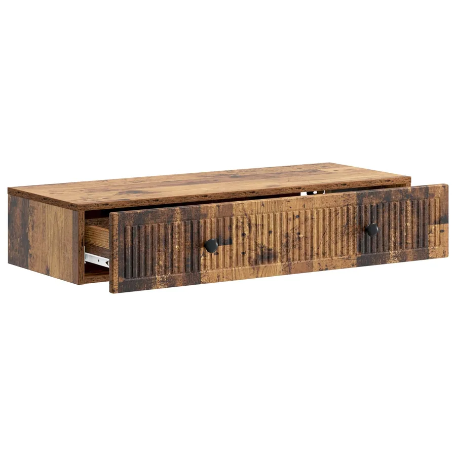 Table d'appoint murale Bois ancien 87,5 x 34,5 x 17 cm - 4
