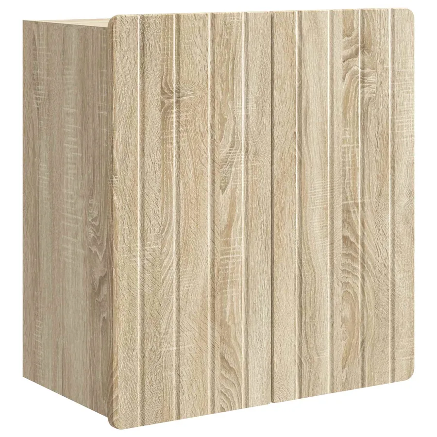 Armoire Murale Chêne Sonoma 59 x 31 x 64 cm Bois d'ingénierie - 2