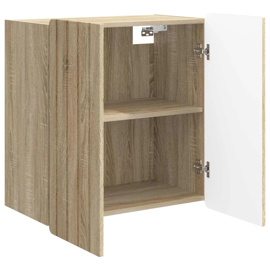Armoire Murale Chêne Sonoma 59 x 31 x 64 cm Bois d'ingénierie - 3