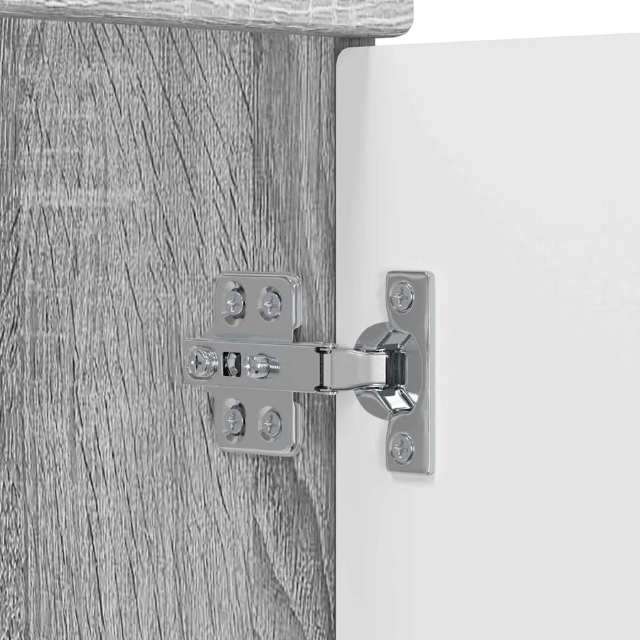 Ensemble de mobilier de salle de bain Sonoma gris - 10