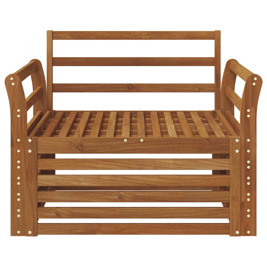 2 Pièce Canapé d’extérieur Naturel - 3
