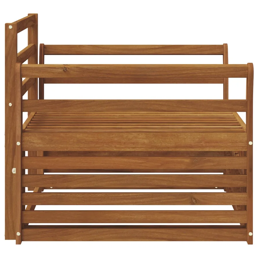 2 Pièce Canapé d’extérieur Naturel - 4