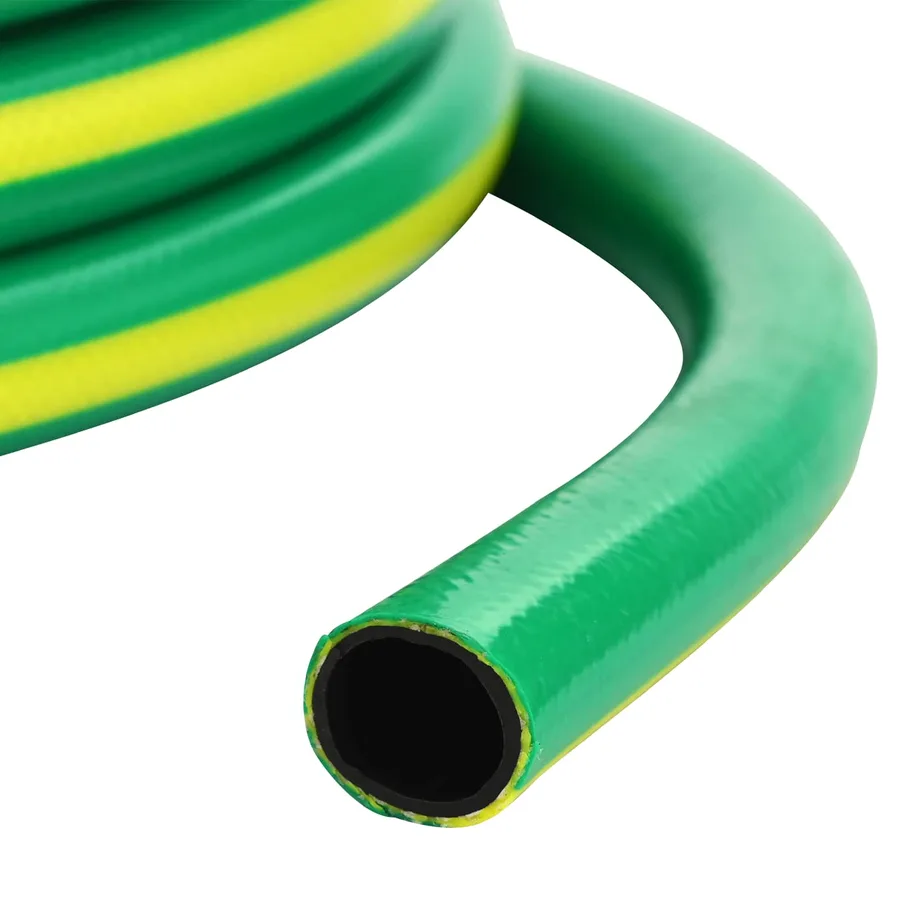 Tuyau de jardin 5 couches Vert et jaune 1" 10 m PVC - 5