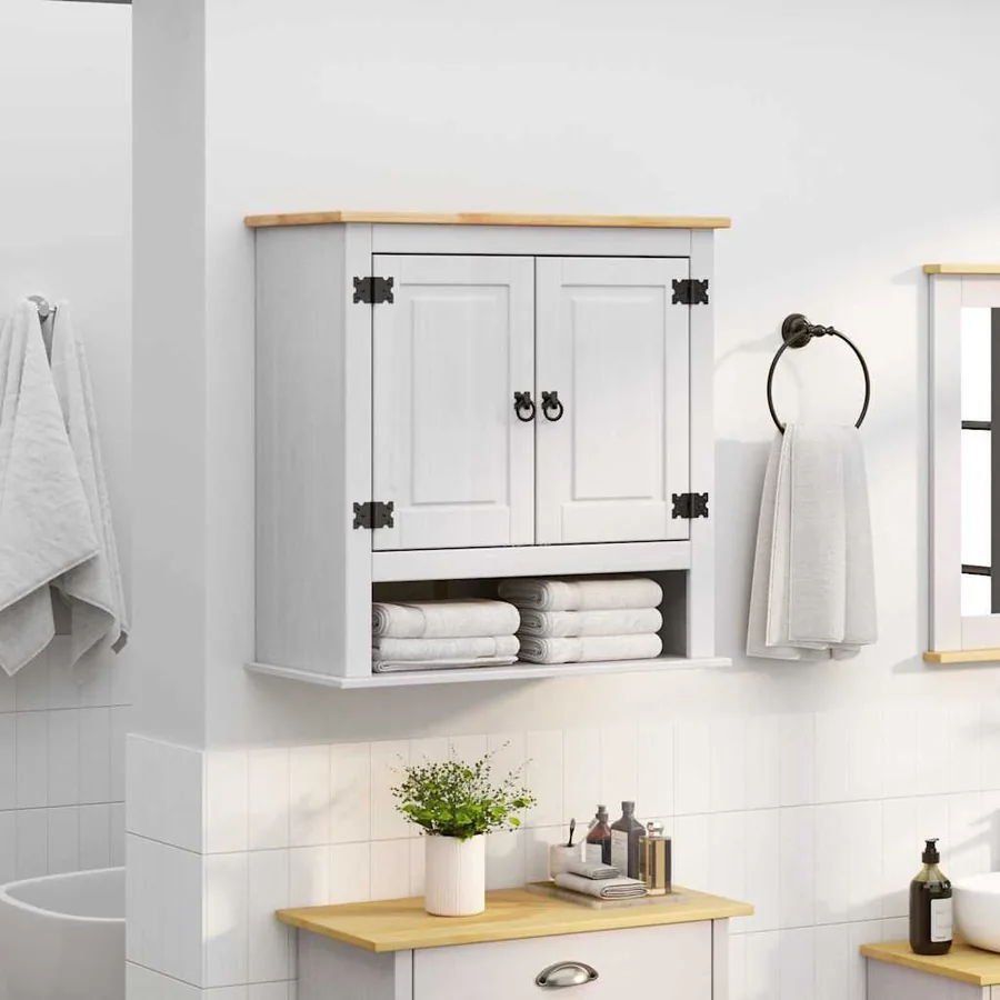 Armoire suspendue Corona Blanc 70 x 33 x 71,5 cm