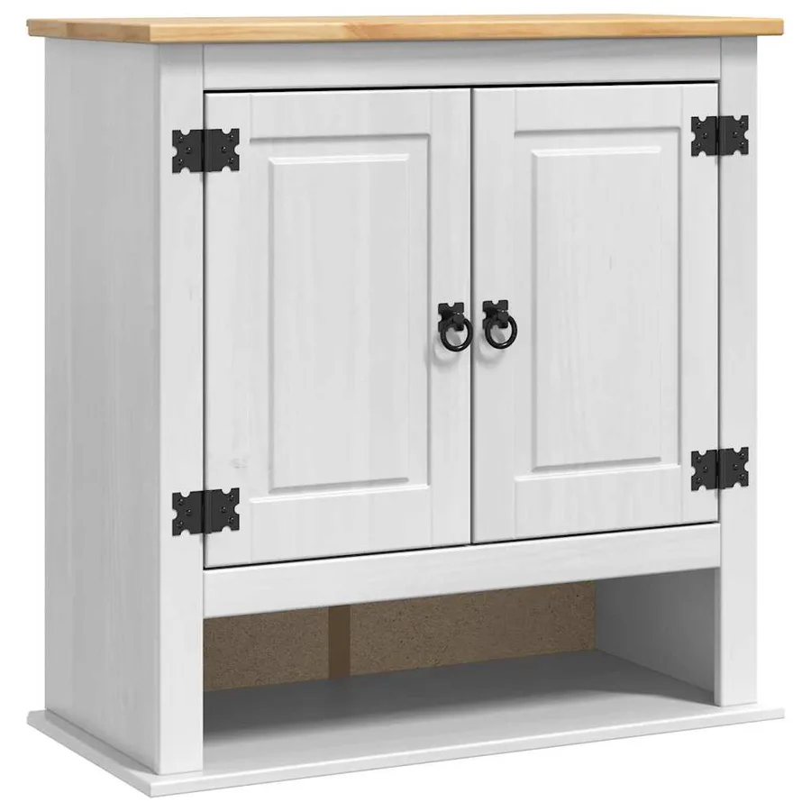 Armoire suspendue Corona Blanc 70 x 33 x 71,5 cm - 2