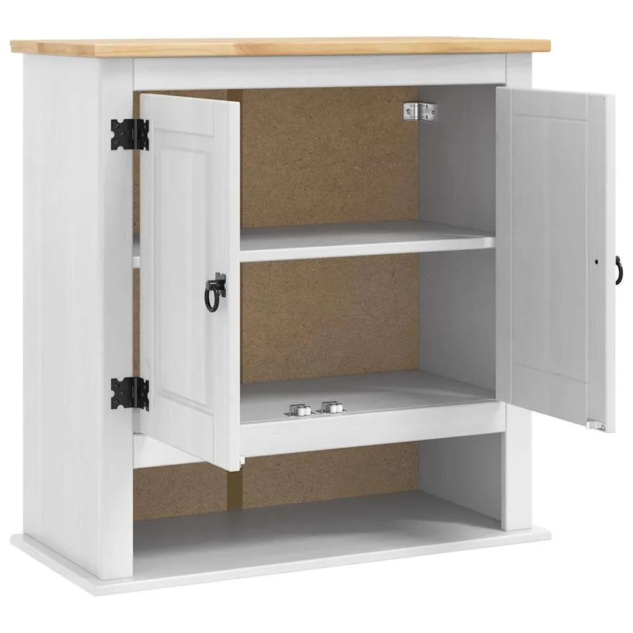 Armoire suspendue Corona Blanc 70 x 33 x 71,5 cm - 4