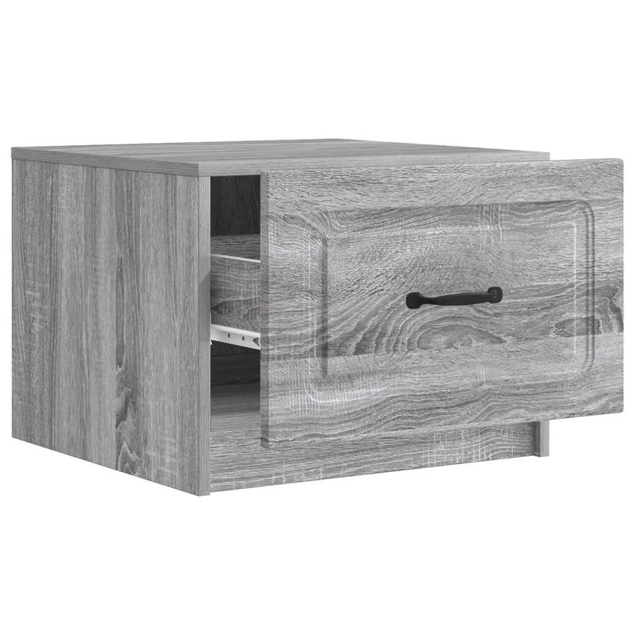 Table basse Sonoma gris 49 x 50 x 37 cm Bois d'ingénierie - 4