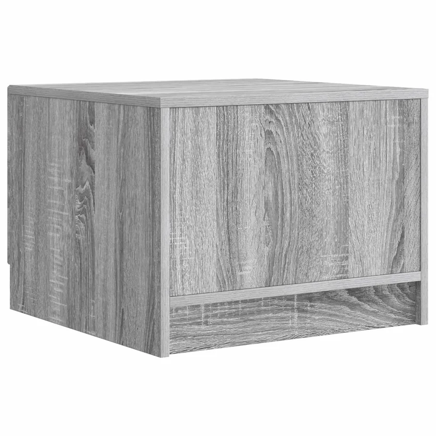 Table basse Sonoma gris 49 x 50 x 37 cm Bois d'ingénierie - 7