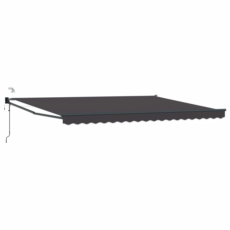 Auvent rétractable électrique Anthracite 4 x 2 m - 2