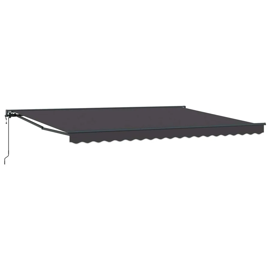 Auvent rétractable électrique Anthracite 4 x 2 m - 2