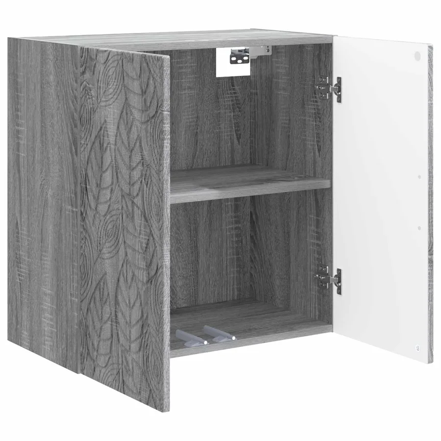 Armoire Murale Sonoma gris 59 x 31 x 60 cm Bois d'ingénierie - 3